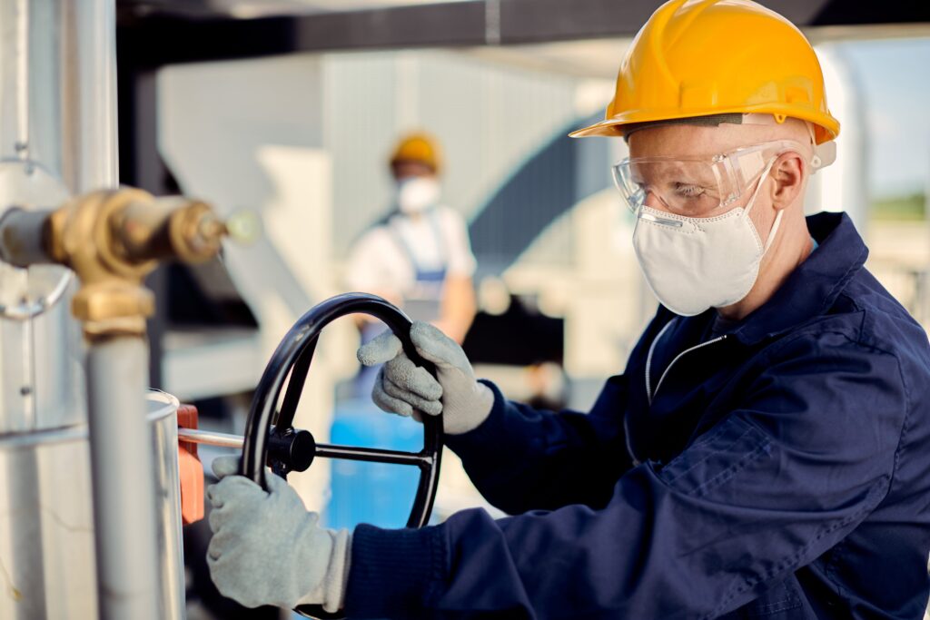 dust collector installation