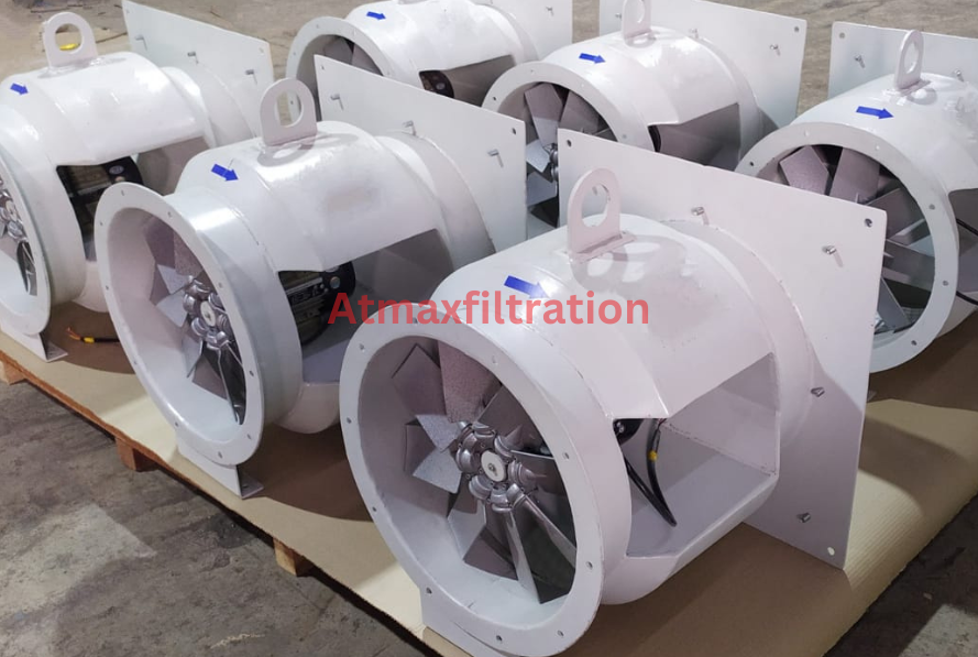 Bifurcated Axial fans