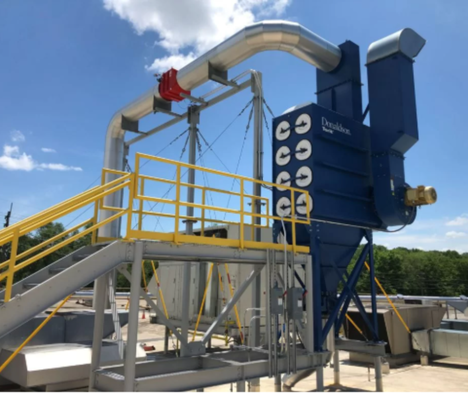 Atmax dust collector placement strategies