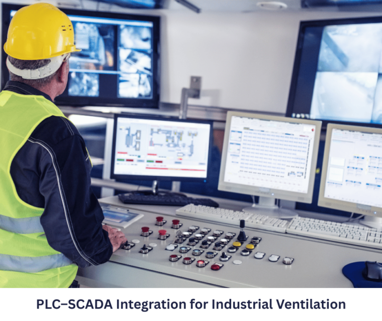PLC–SCADA Integration for Industrial Ventilation
